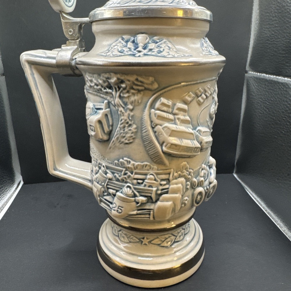 Handcrafted Racing Car Stein by Avon - Picture 6 of 13